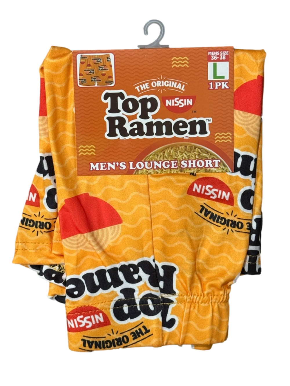 Mens Nissin Top Ramen Licensed Lounge Shorts - Size Large - NWT